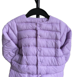 2025 Autum/Winter New Children's Coat for Girls- Trendy-Purple Color